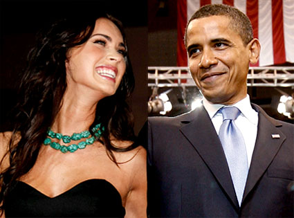 Megan Fox, Barack Obama Megan Fox, Barack Obama